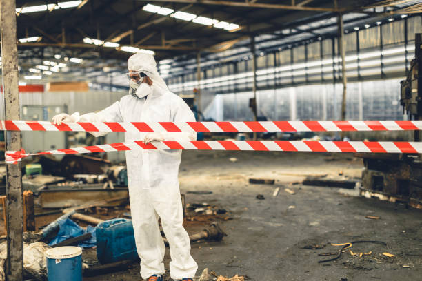 Professional Hoarding Cleanup technician working in New Ipswich, NH